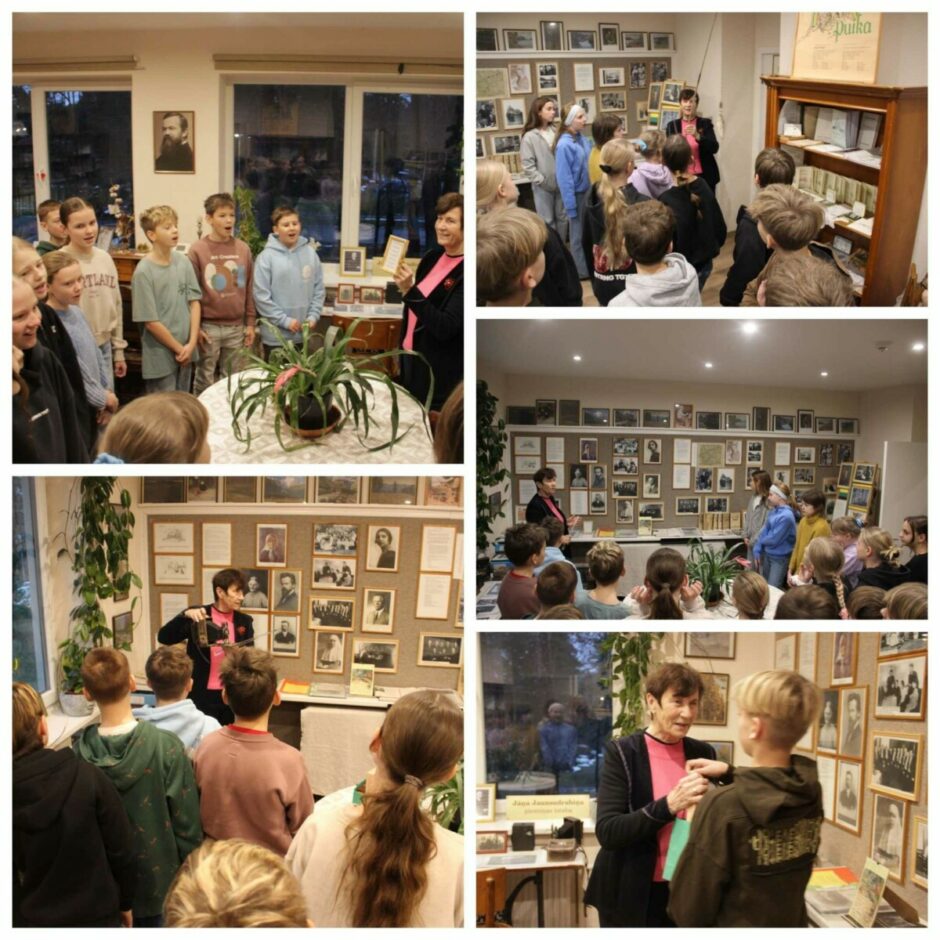 Jāņa Jaunsudrabiņa piemiņas istabā