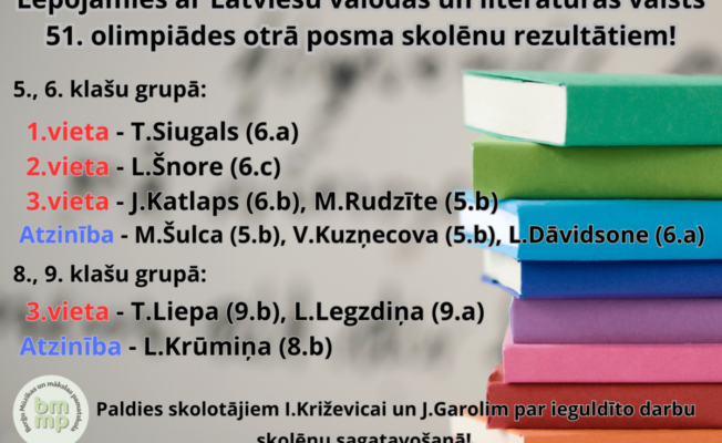 olimpiādes rezultāti