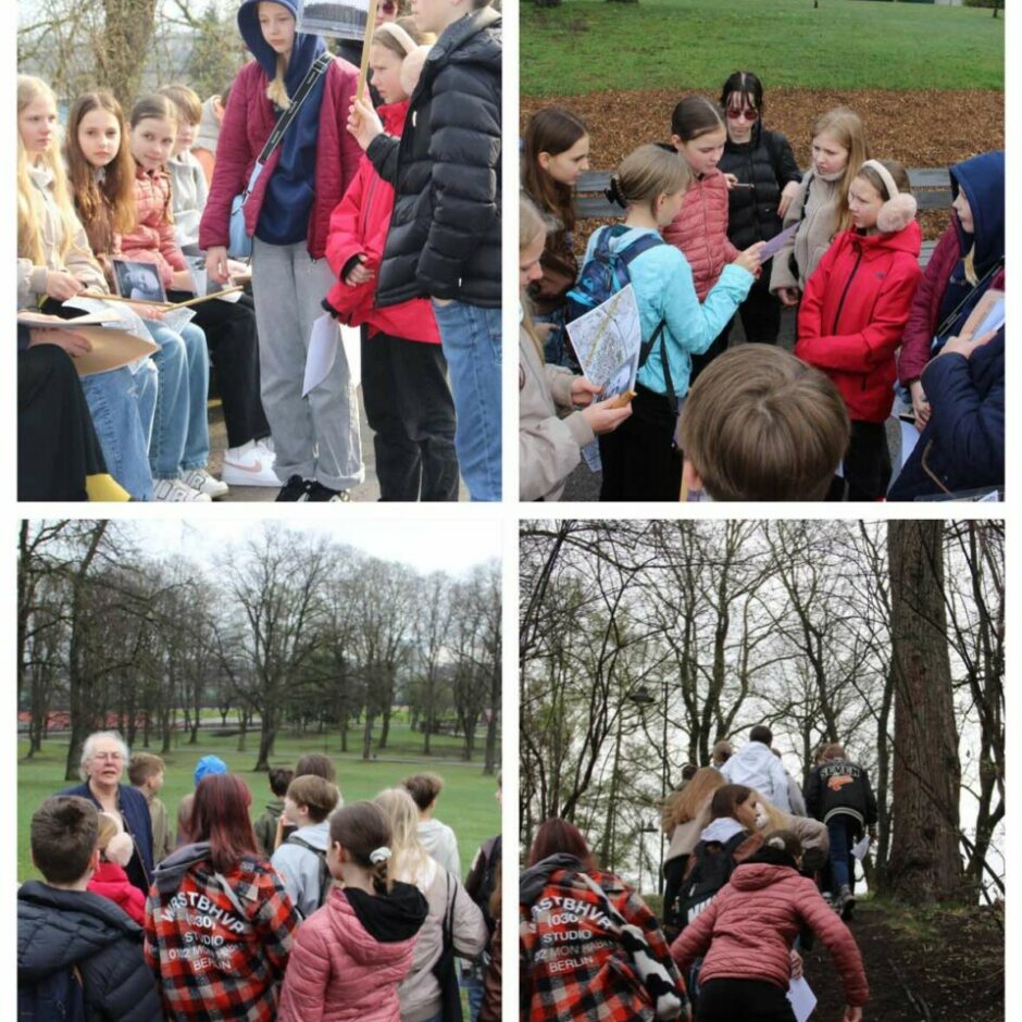 literārā pastaigā 