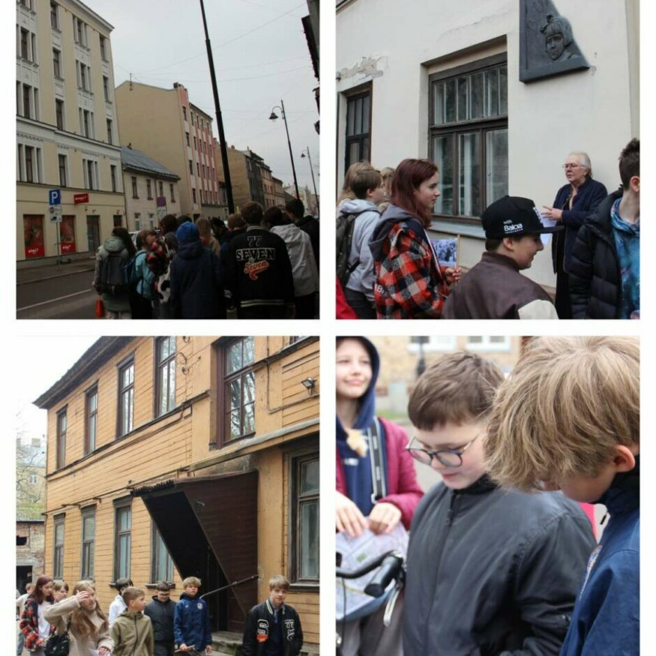 literārā pastaigā 