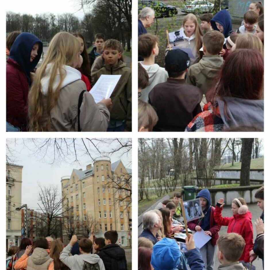 literārā pastaigā 