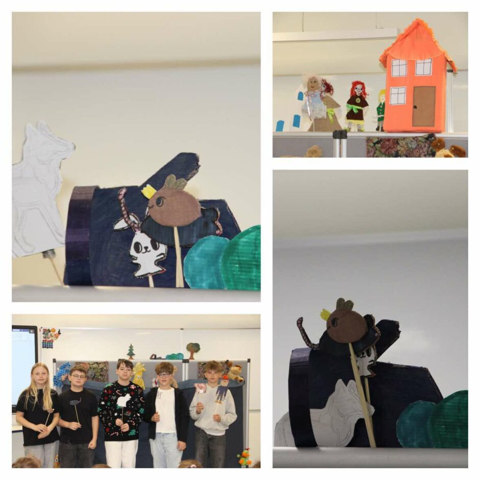 skolēni dramatizē dažādu tautu pasakas