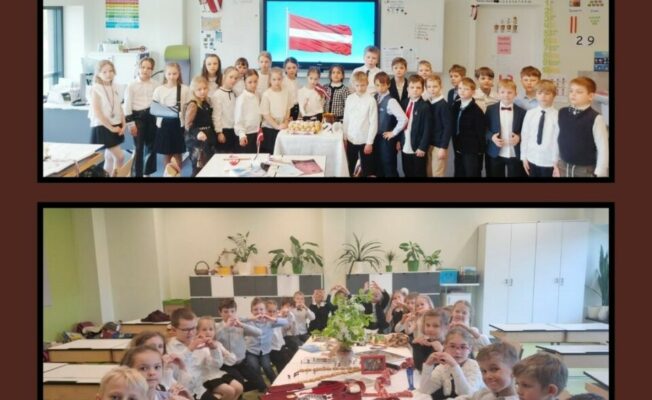 ‘’Mēs Latvijai!’’ klases stunda par godu 4.maijam.