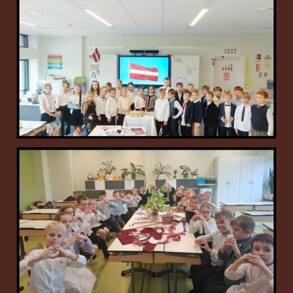 ‘’Mēs Latvijai!’’ klases stunda par godu 4.maijam.