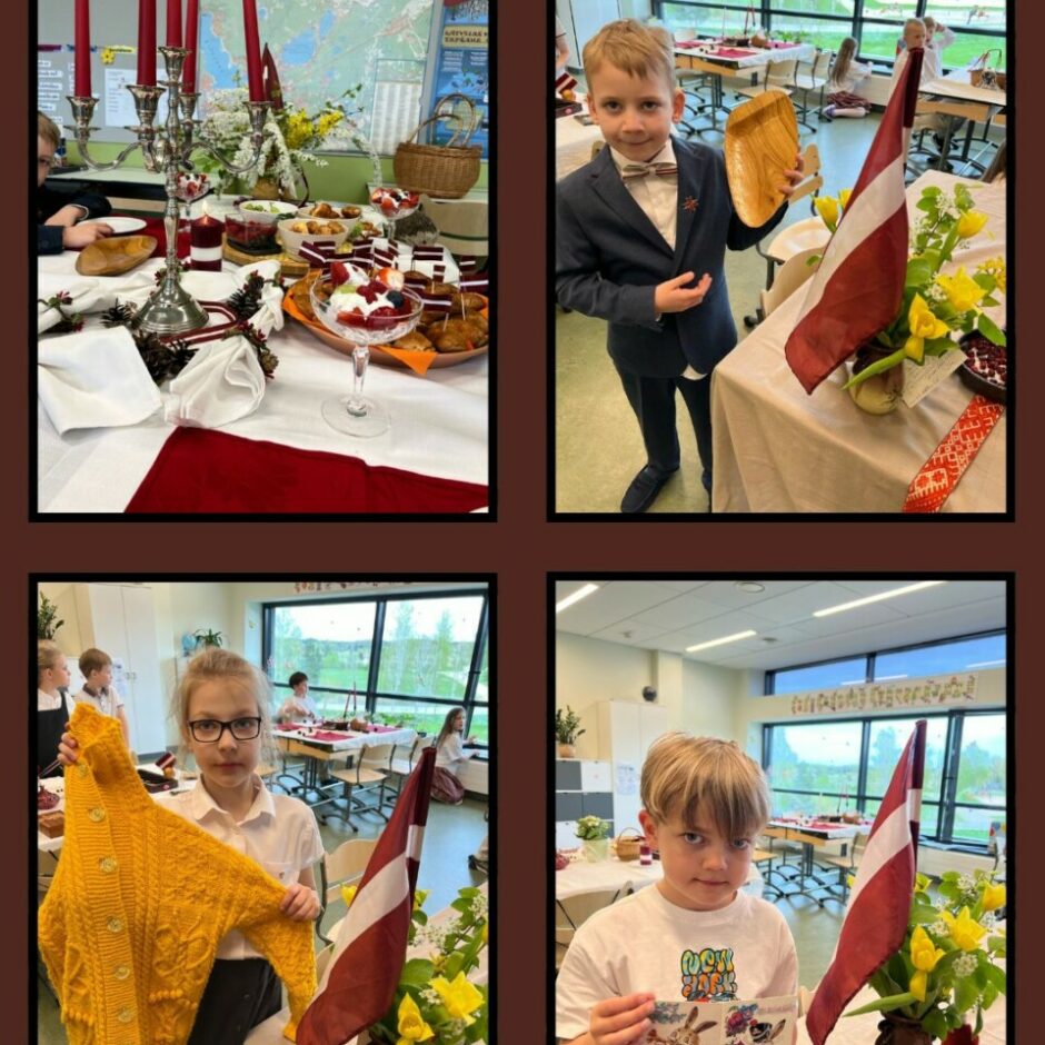 ‘’Mēs Latvijai!’’ klases stunda par godu 4.maijam.