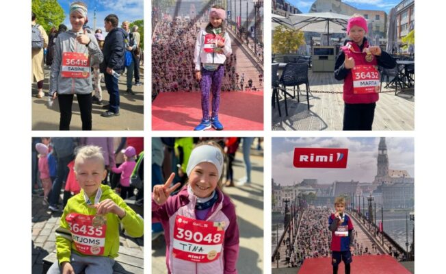 Rimi Rīga maratona dalībnieki