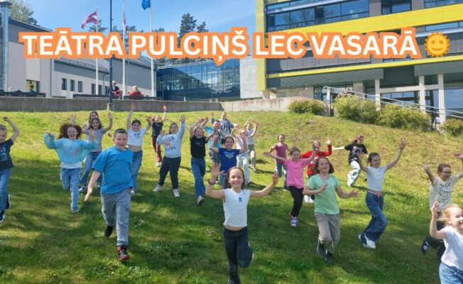 Teātra pulciņš lec vasarā