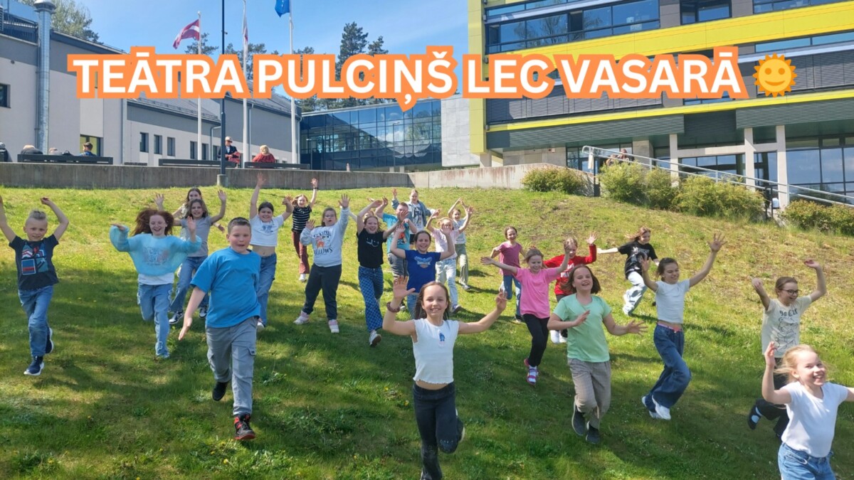 Teātra pulciņš lec vasarā
