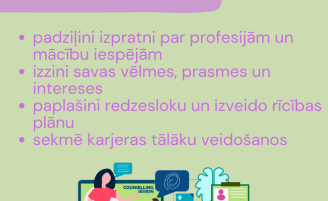 karjeras konsultācijas