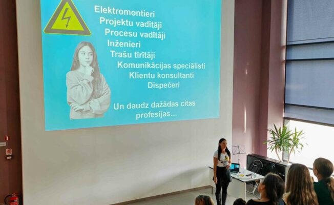 Nodarbība par elektrodrošību 4. un 5. klašu skolēniem