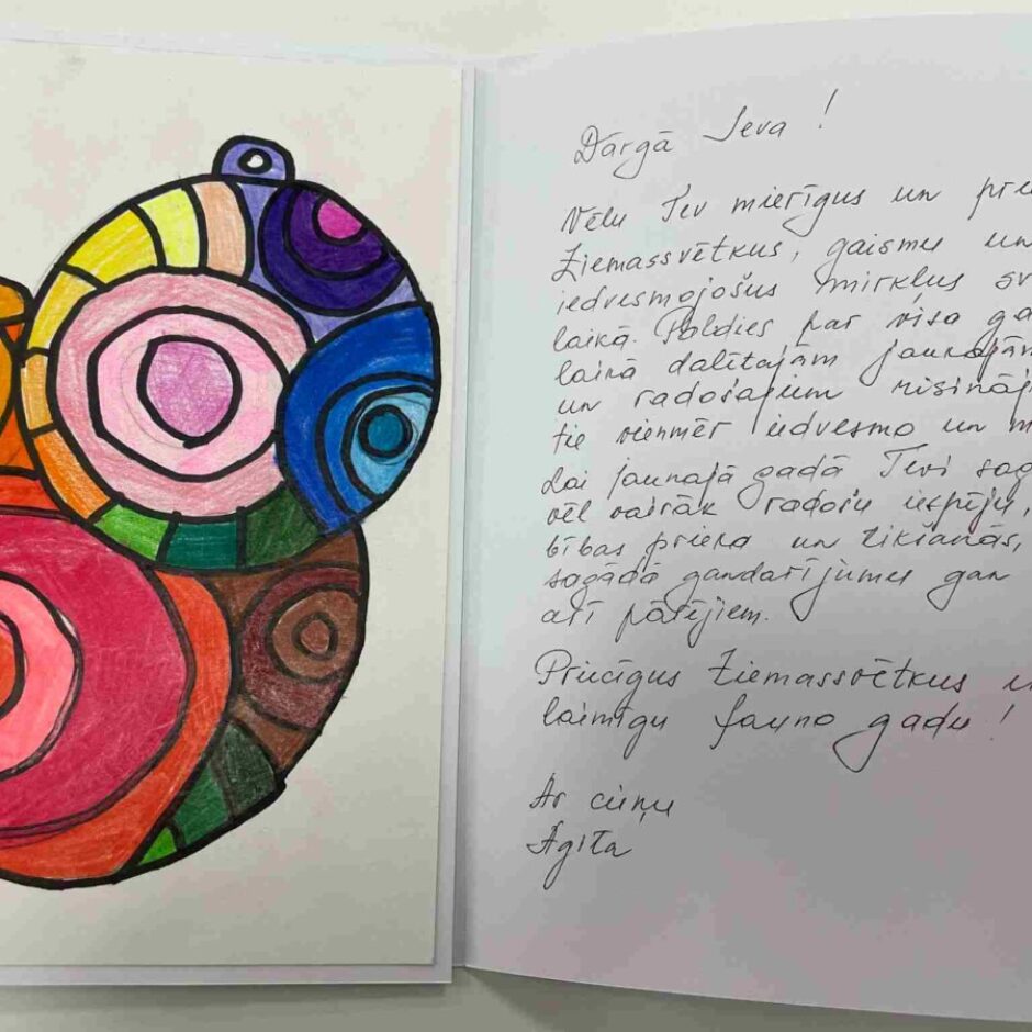 apsveikumi no sadraudzības skolas Igaunijā