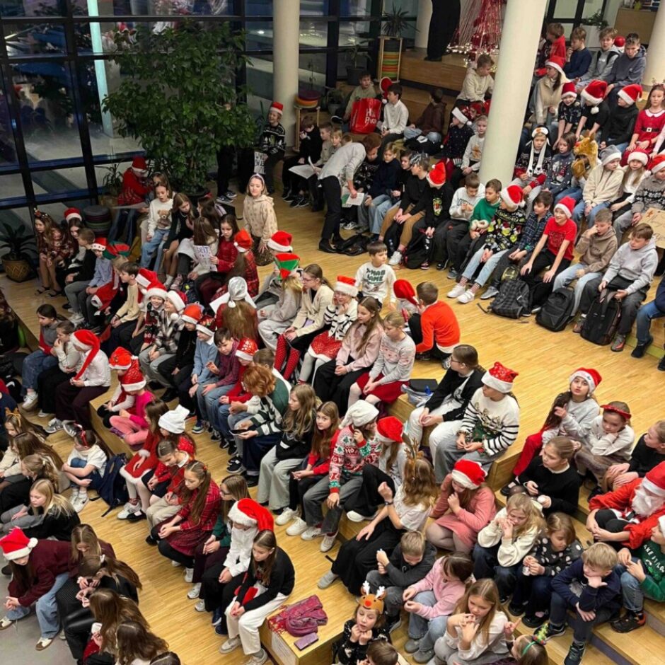 Lustīgākais Ziemassvētku koncerts Berģu skolā!