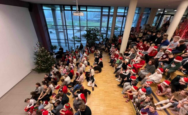 Lustīgākais Ziemassvētku koncerts Berģu skolā!