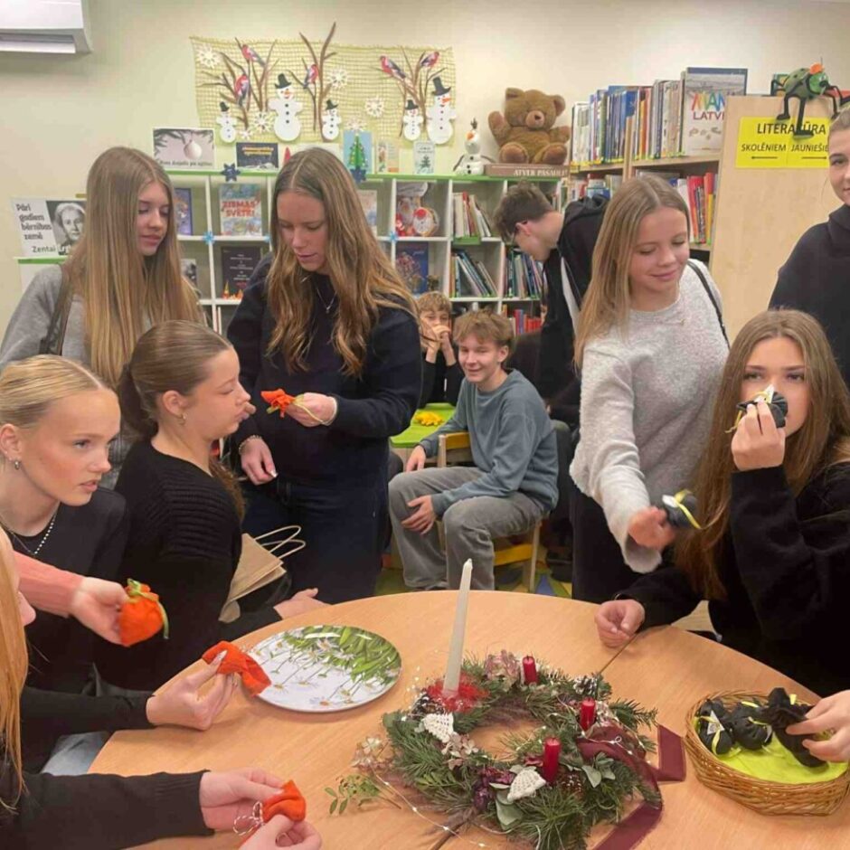 Latvijas Neredzīgo bibliotēkā Rīgā