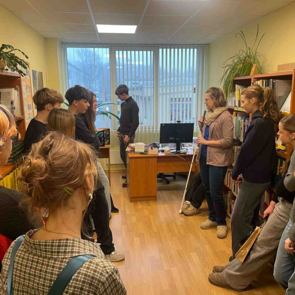 Latvijas Neredzīgo bibliotēkā Rīgā