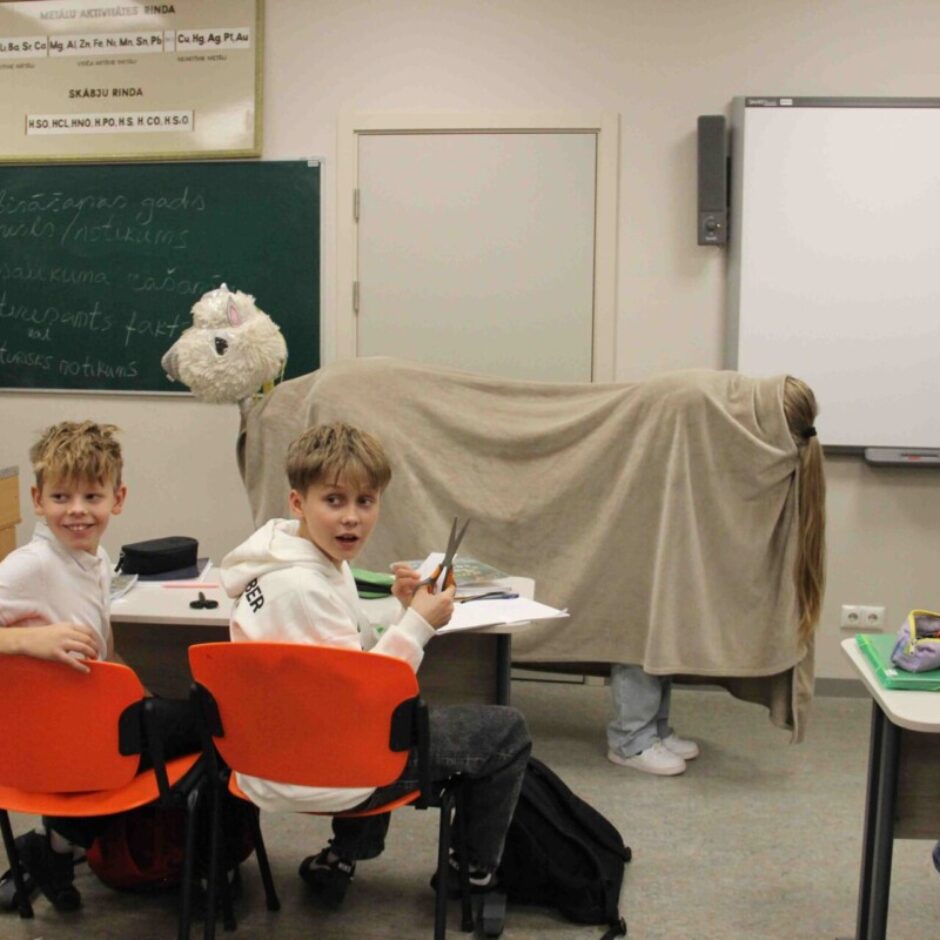 Ļinkatu, ļenkatu - pilna māja ķekatu!