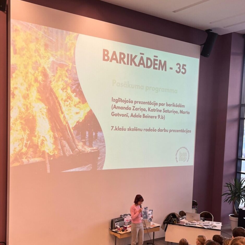 Barikāžu atceres diena Berģu skolā 