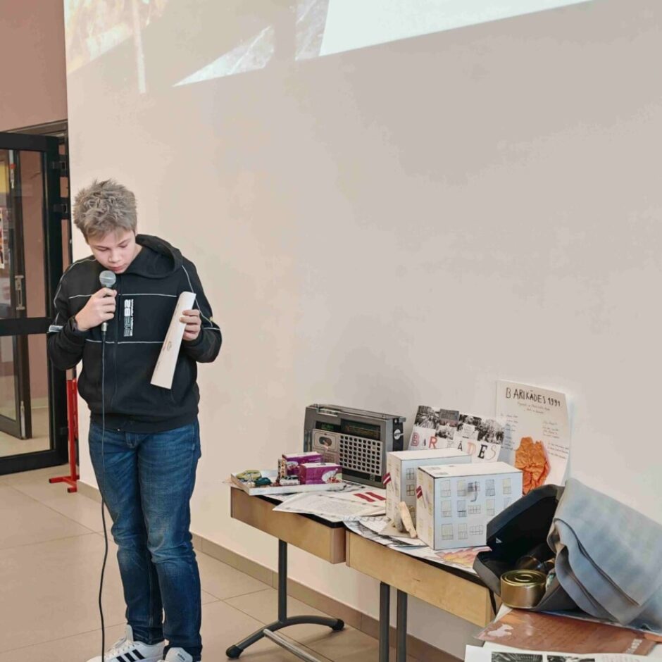 Barikāžu atceres diena Berģu skolā 