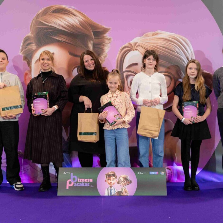 Junior Achievement organizētā konkursa 