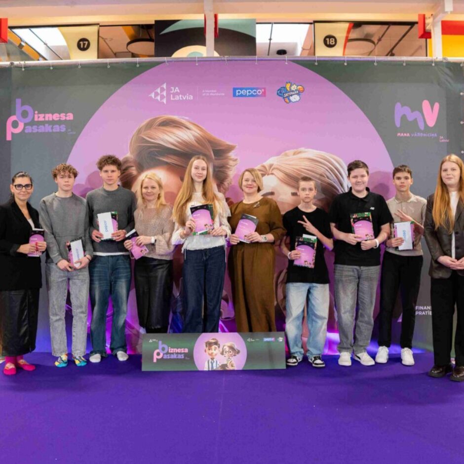 Junior Achievement organizētā konkursa 