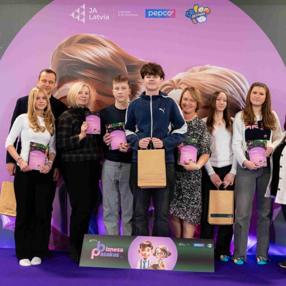 Junior Achievement organizētā konkursa 