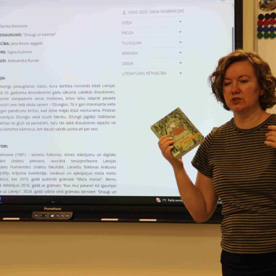 Rakstniece Sanita Reinsone