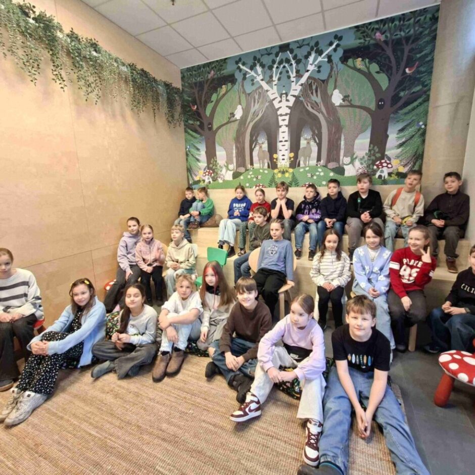 3.c klase viesojas IKEA bērnu telpā