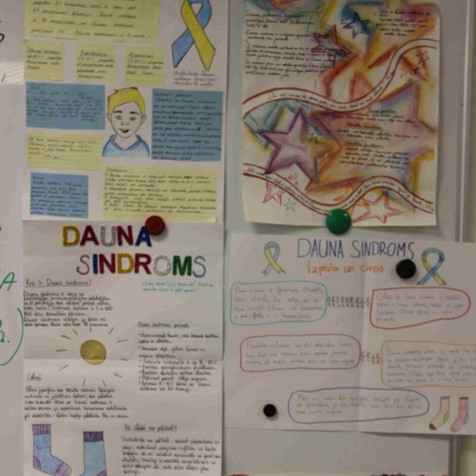 skolēnu radošie darbi literatūras stundās