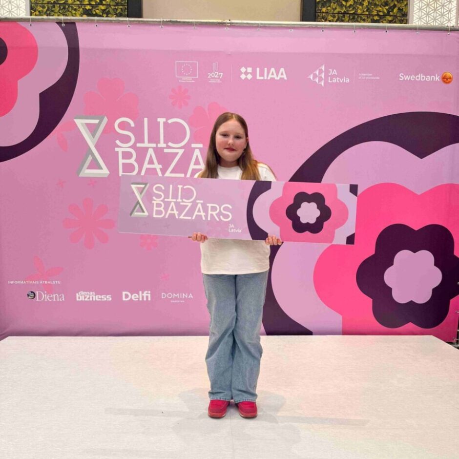 Patrīcija Neimane uz skatuves