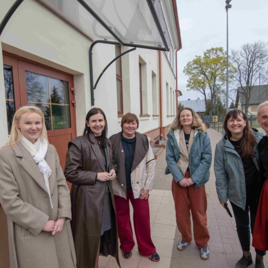 Sadraudzības projekta skolotājas