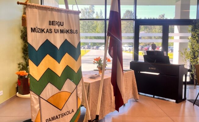 BMMP un Latvijas karogi